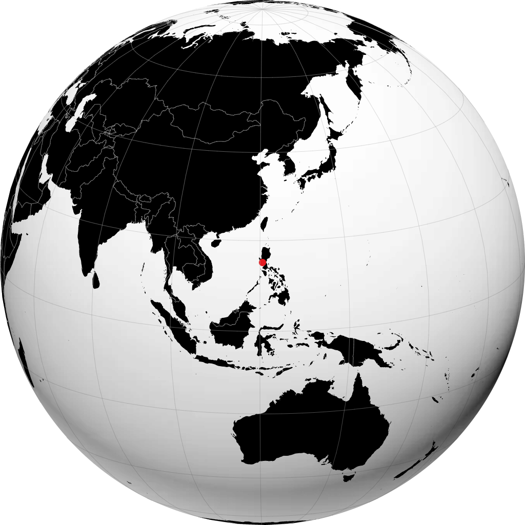 Mabalacat sul globo