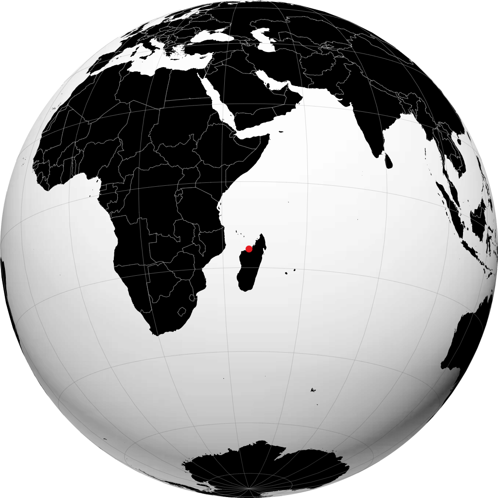 Mahajanga sul globo