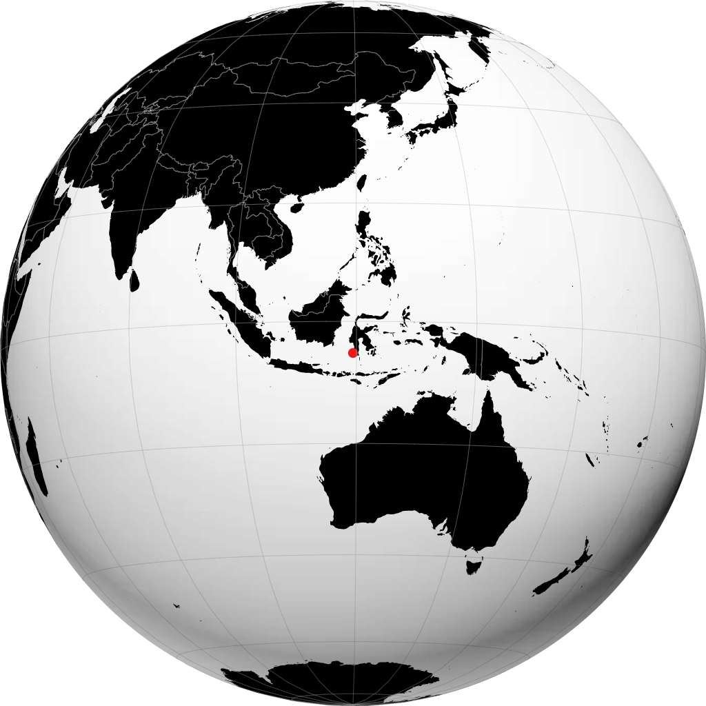 Makassar sul globo