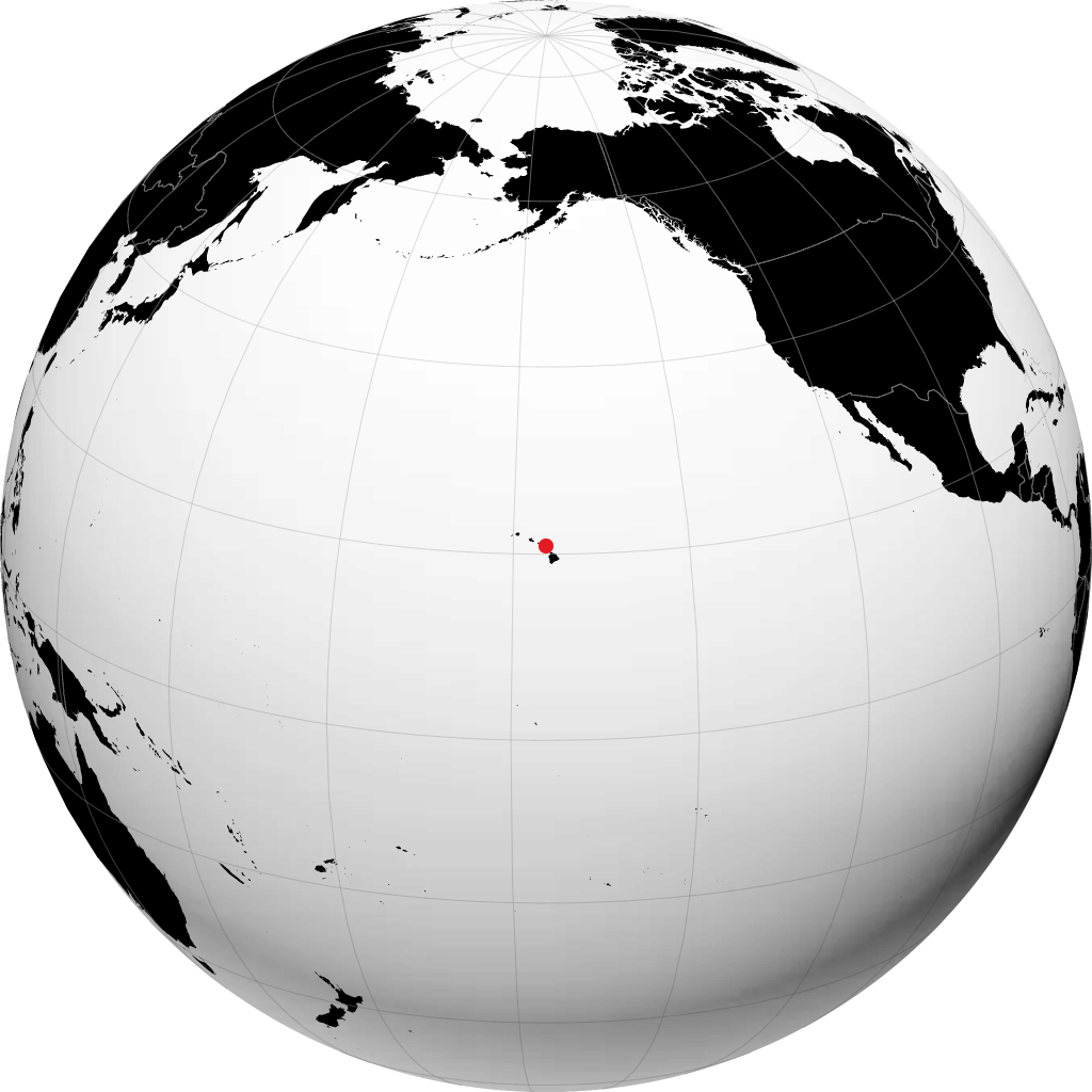 Makawao sul globo