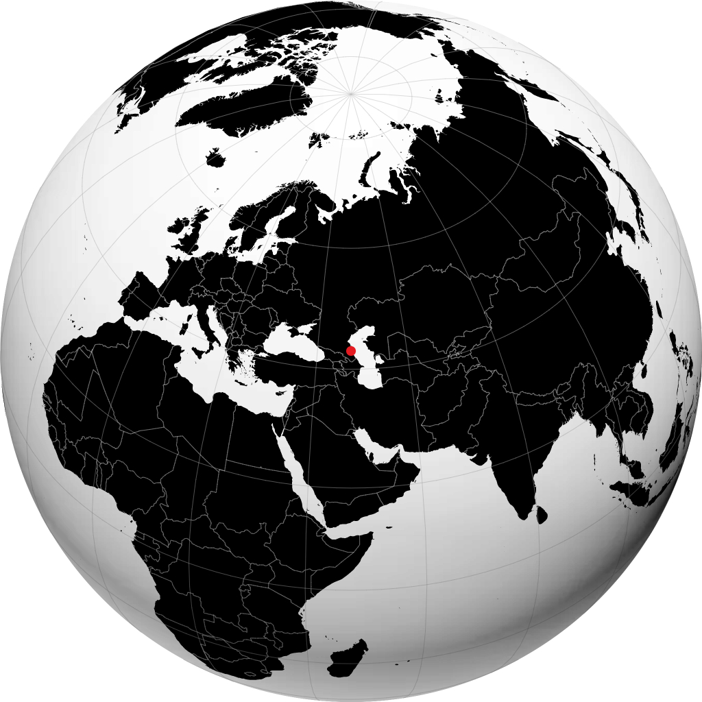 Makhachkala sul globo