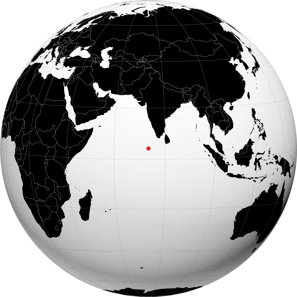 Malé sul globo