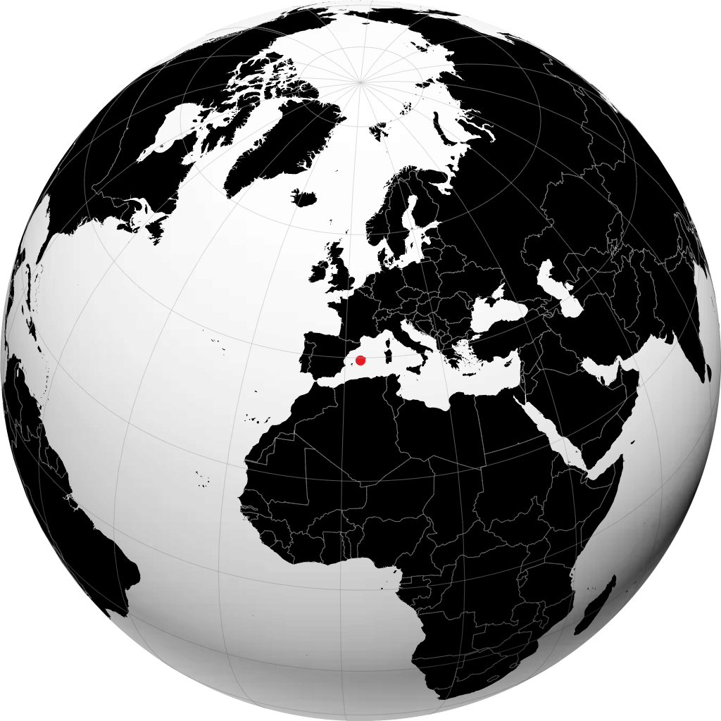 Manacor sul globo