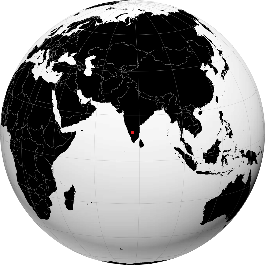 Mandya sul globo