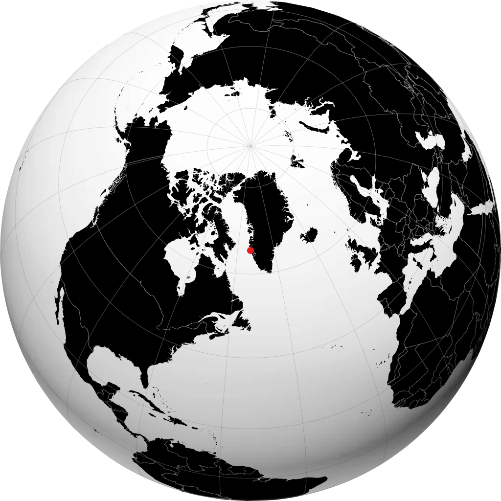 Maniitsoq sul globo