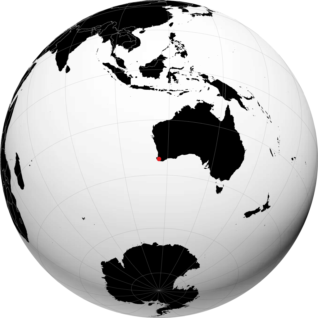 Manjimup sul globo