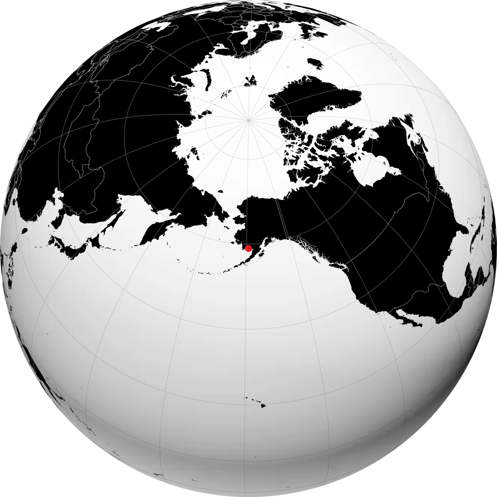 Manokotak sul globo