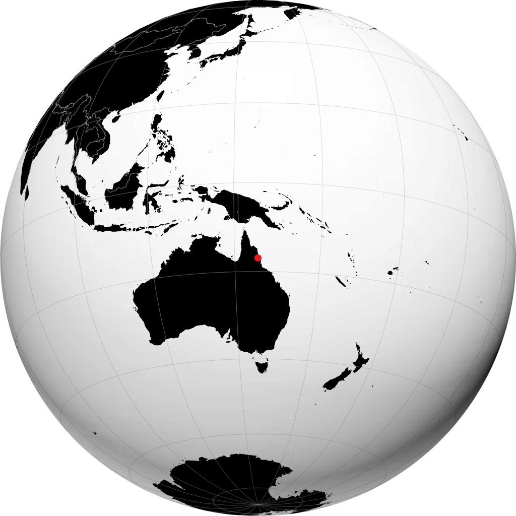 Mareeba sul globo