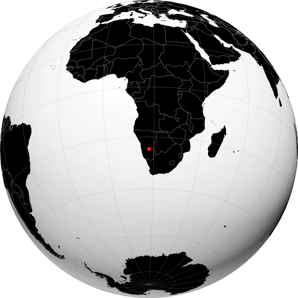 Mariental sul globo