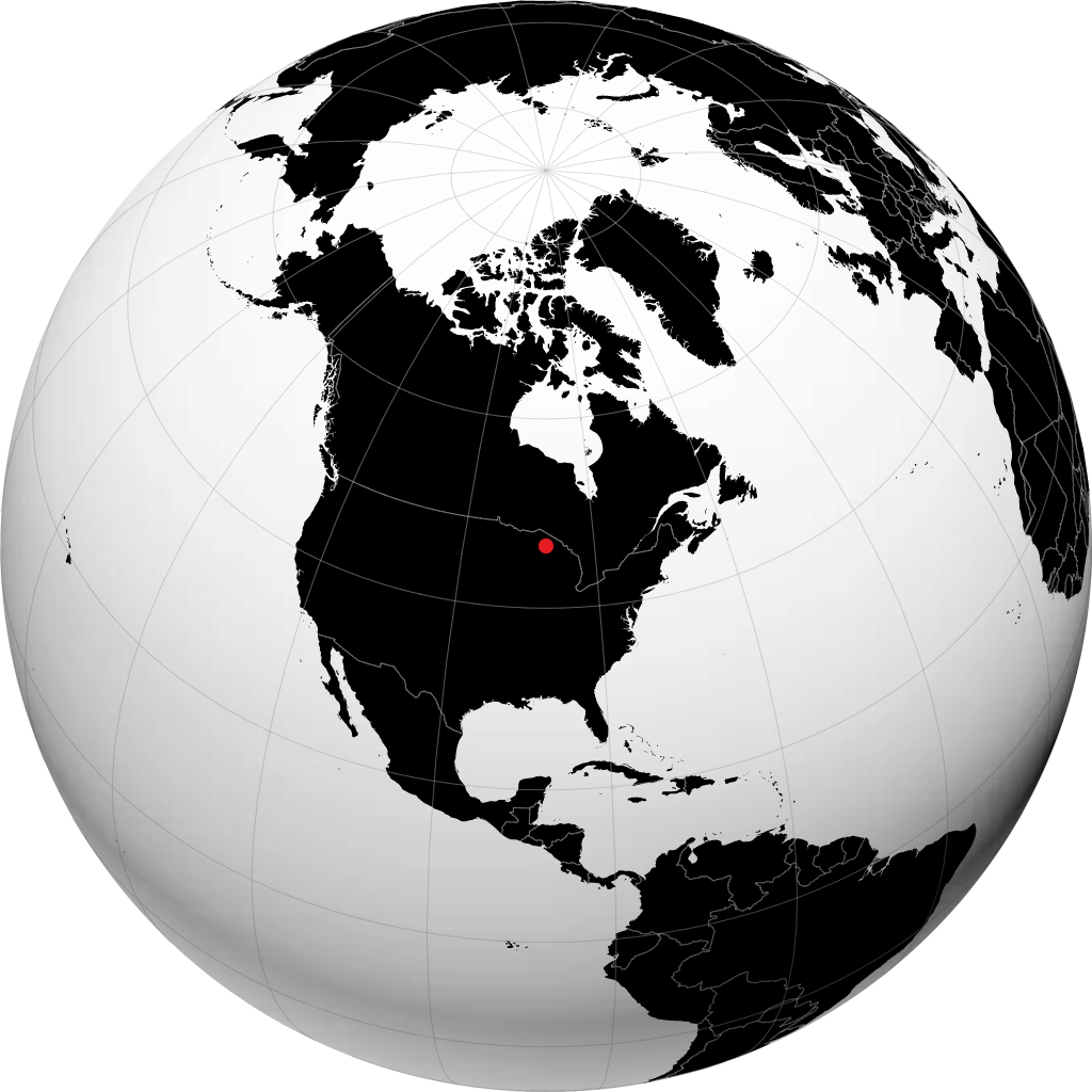 Marquette sul globo