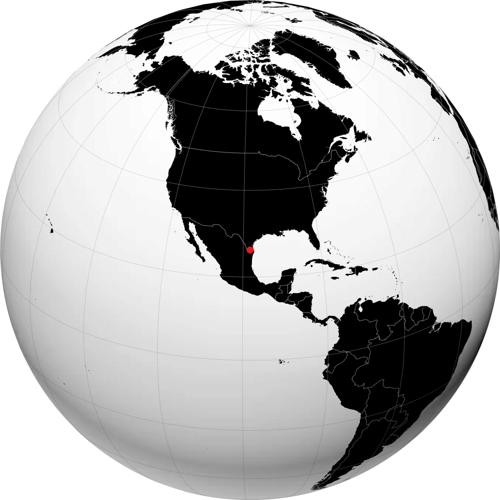 McAllen sul globo