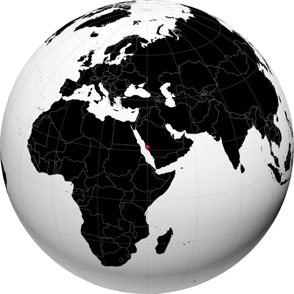 La Mecca sul globo