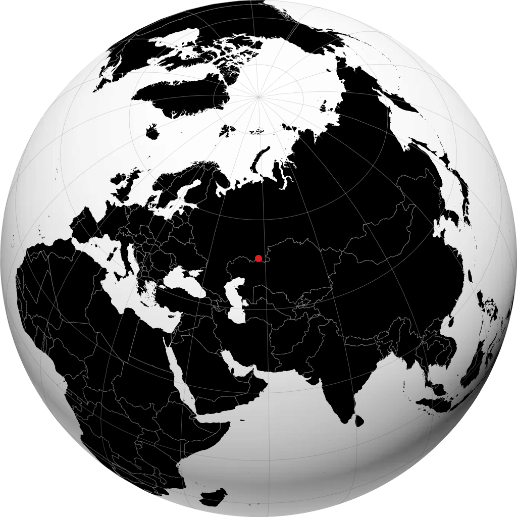 Mednogorsk sul globo