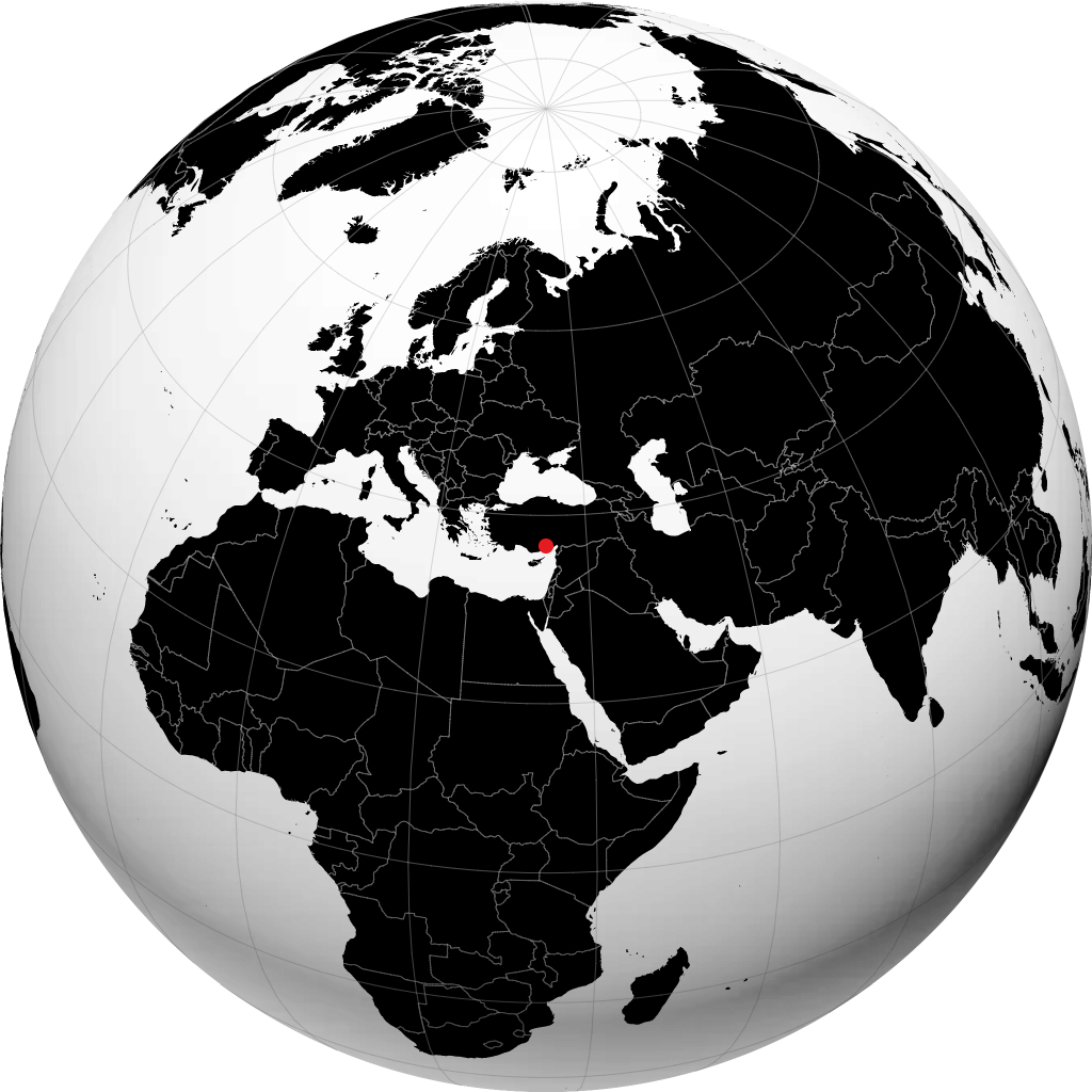 Mersin sul globo