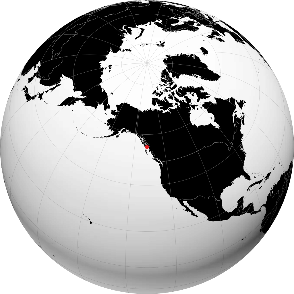Metlakatla sul globo