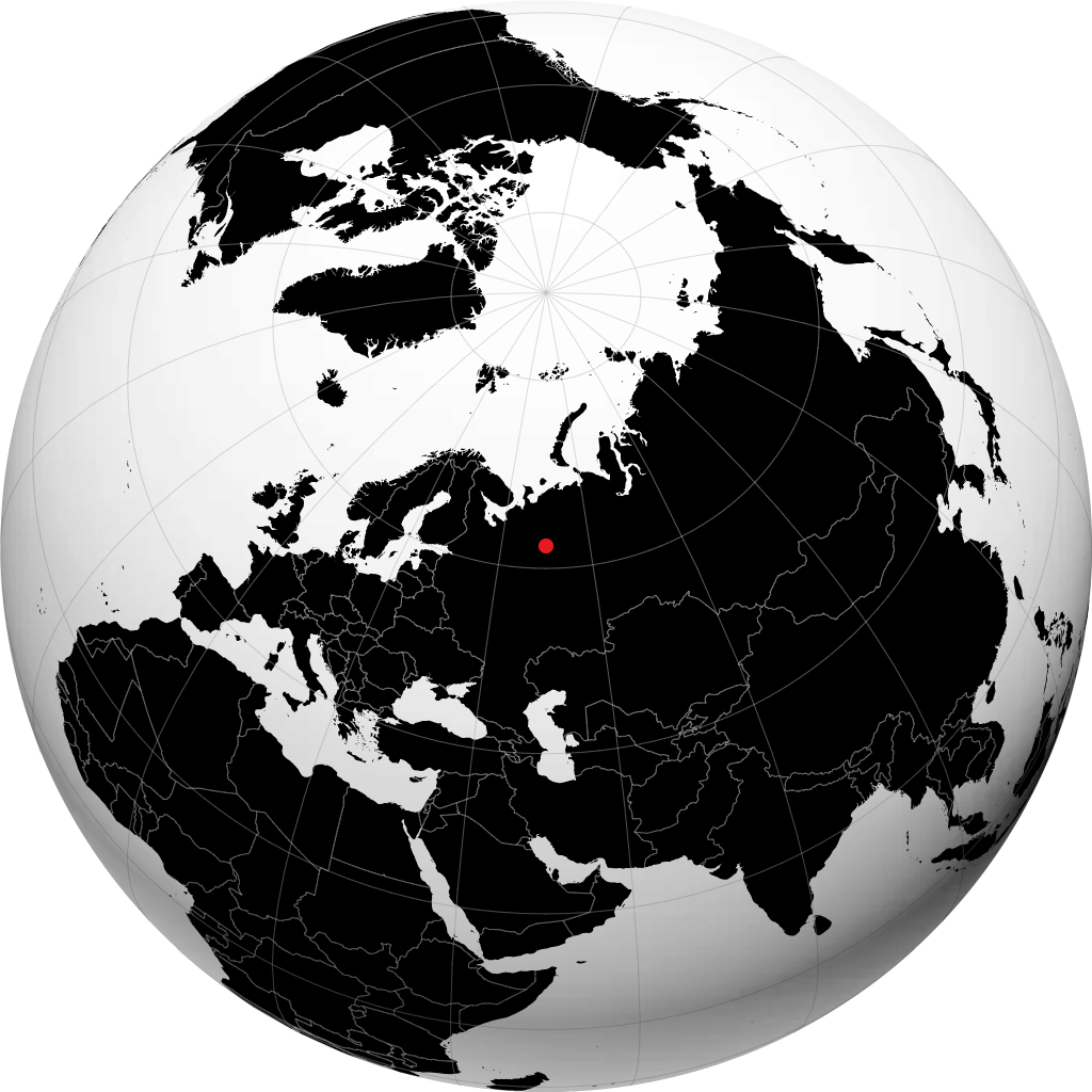Mikun sul globo