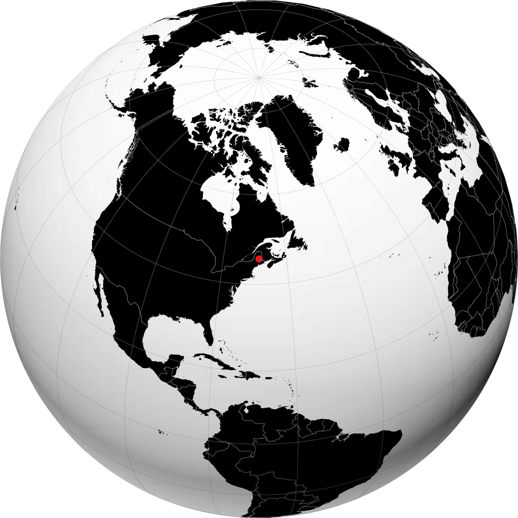 Millinocket sul globo
