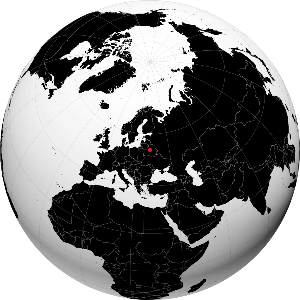 Minsk sul globo