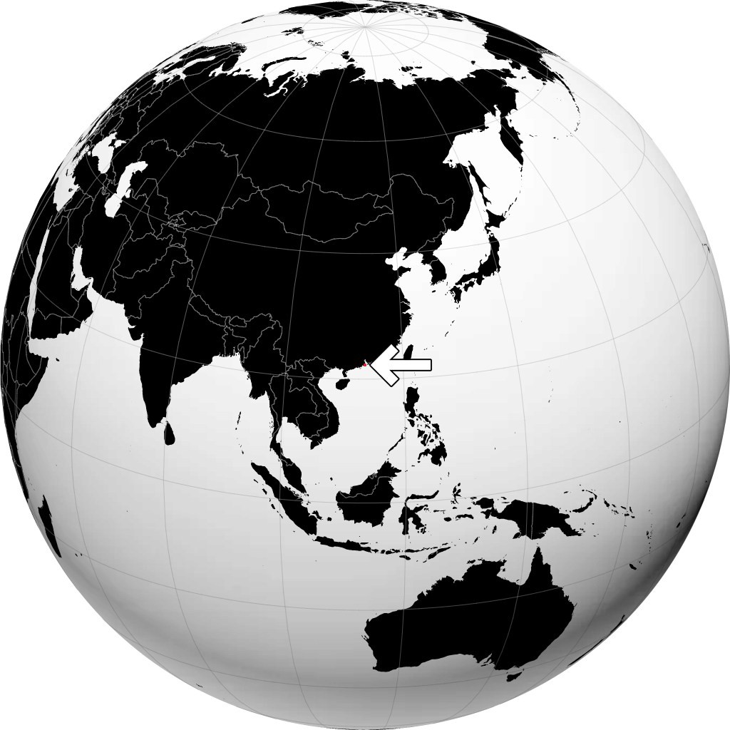 Macao sul globo