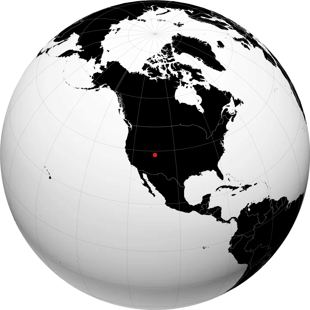 Moab sul globo