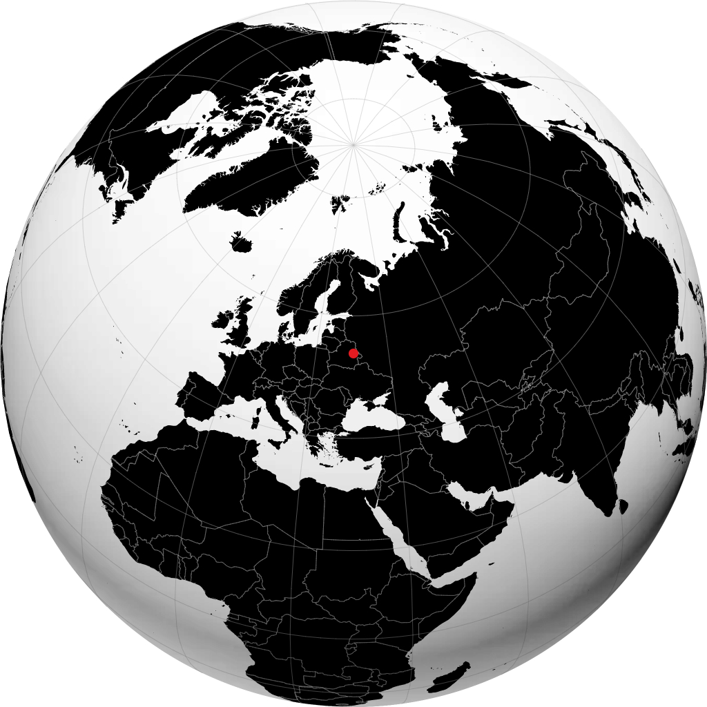 Mogilev sul globo