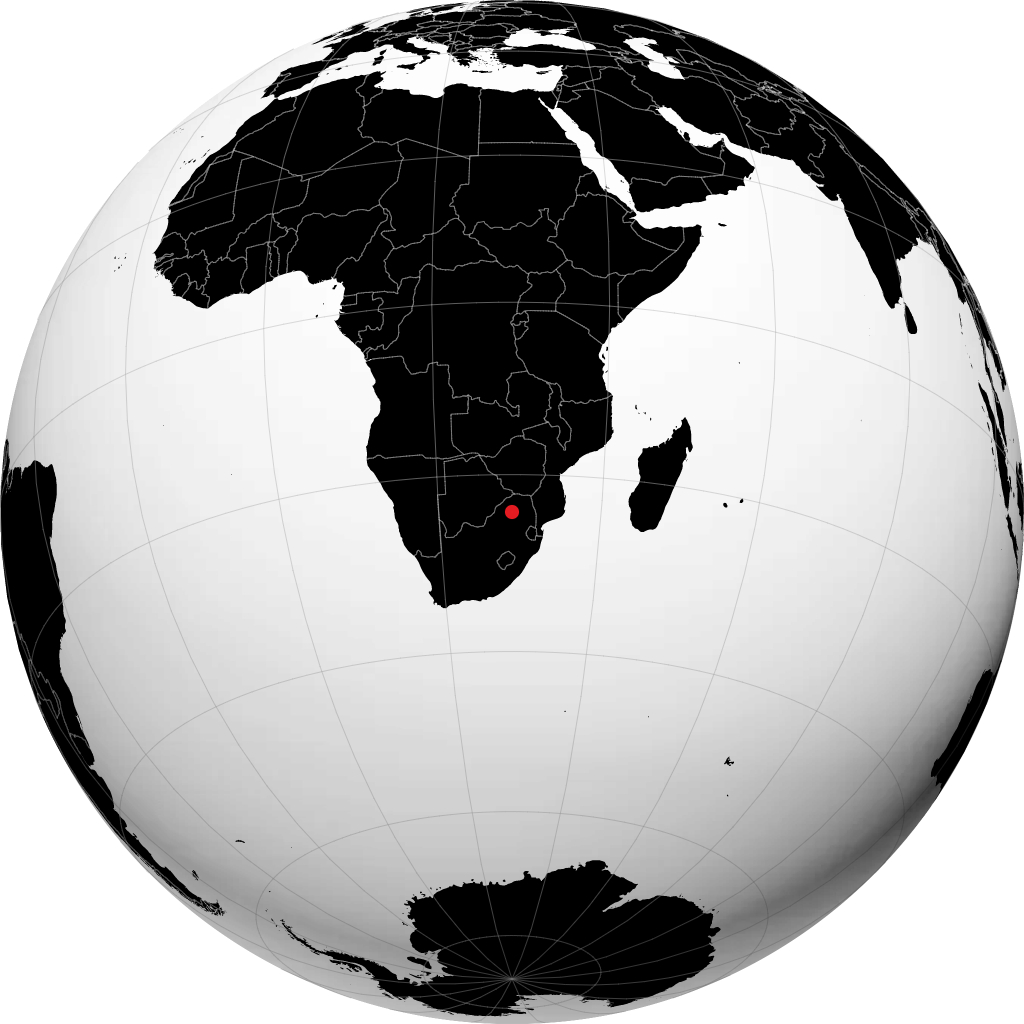 Mokopane sul globo
