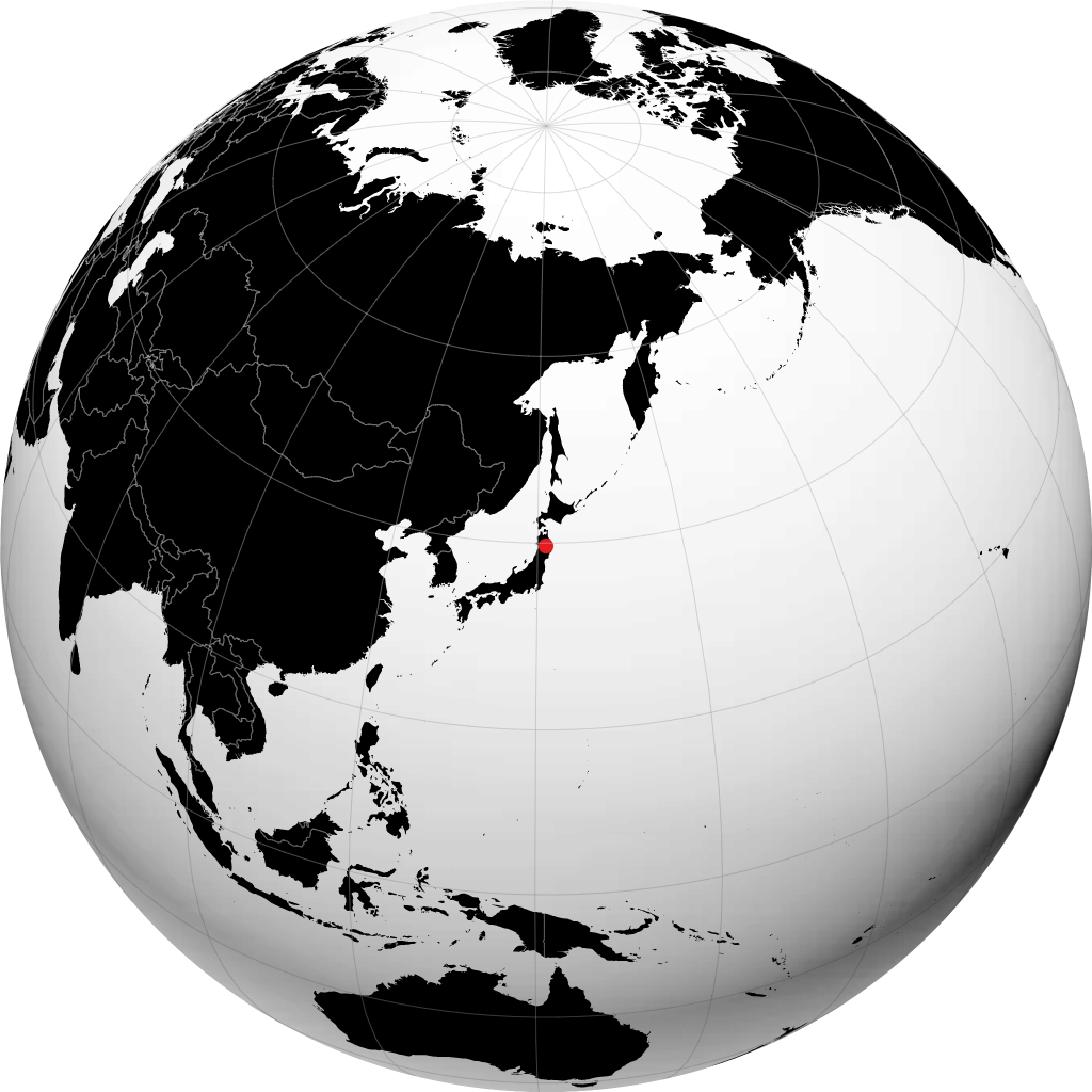 Morioka sul globo