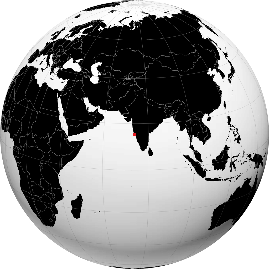 Mormugao sul globo