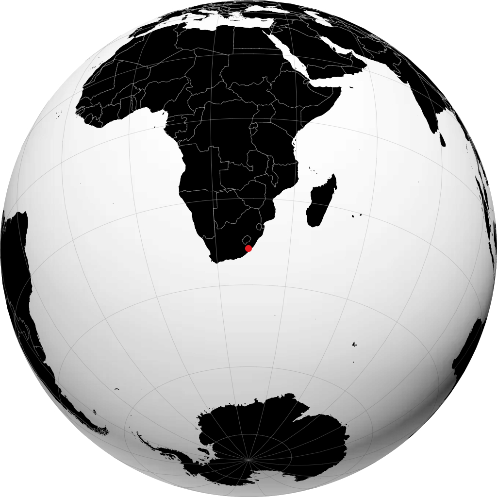 Mthatha sul globo