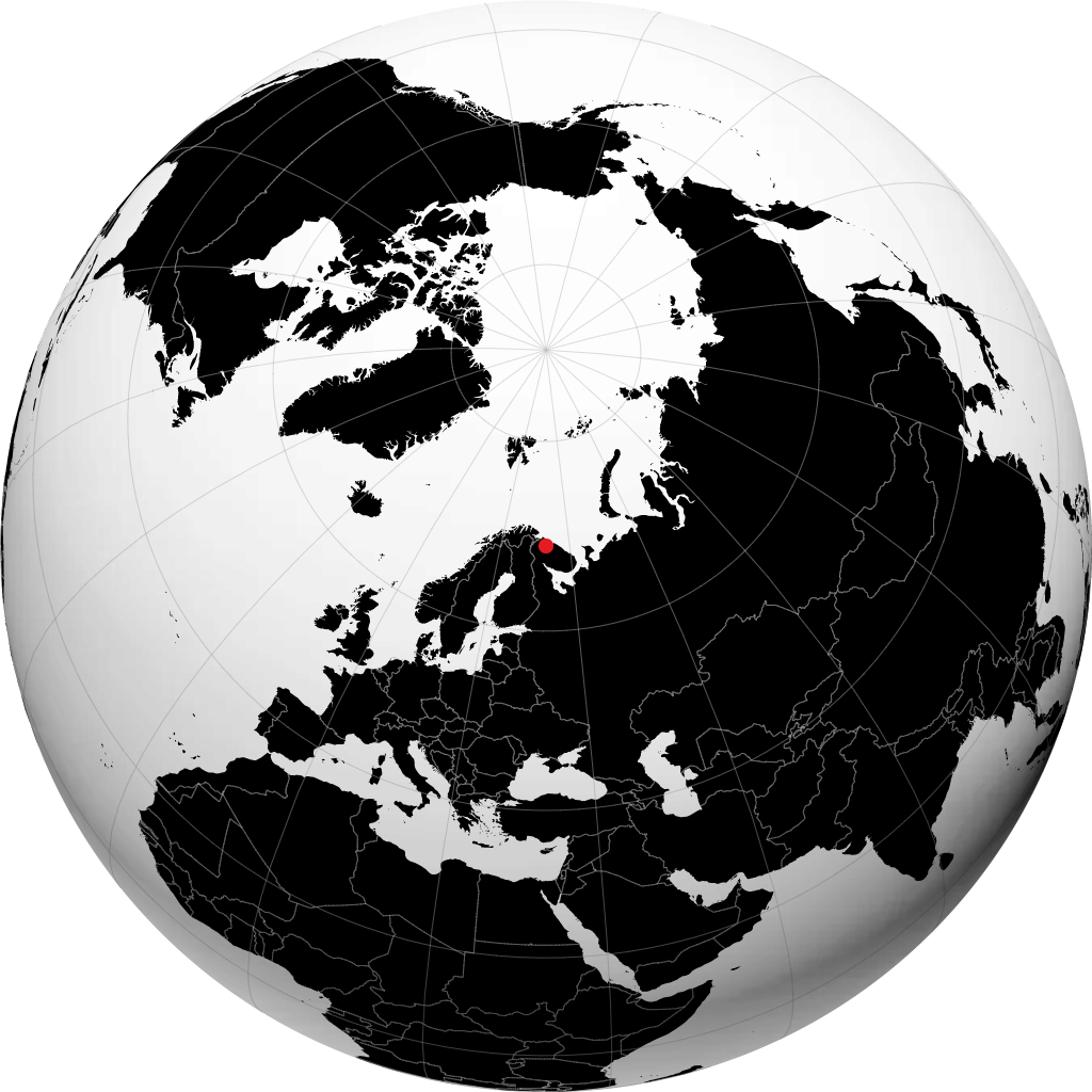 Murmansk sul globo