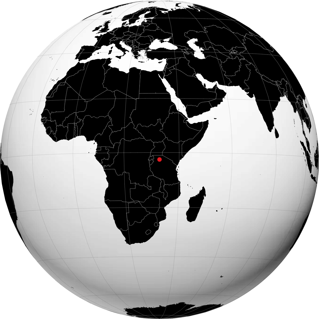 Mwanza sul globo