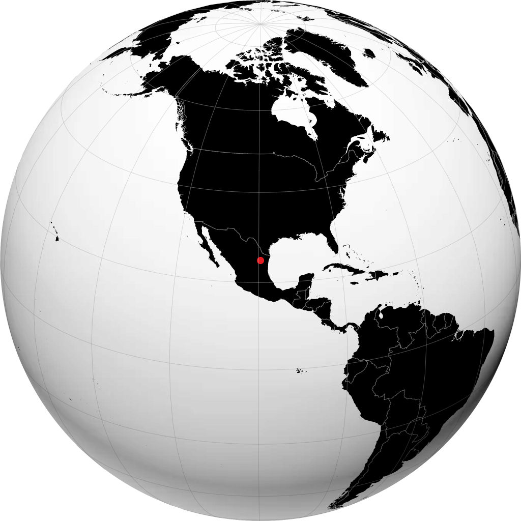 Linares sul globo