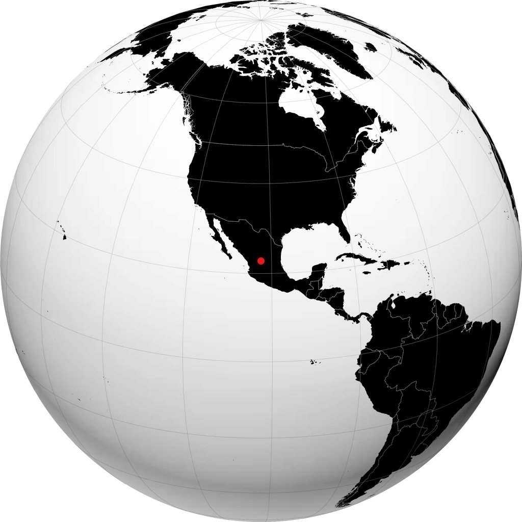 Guadalupe sul globo