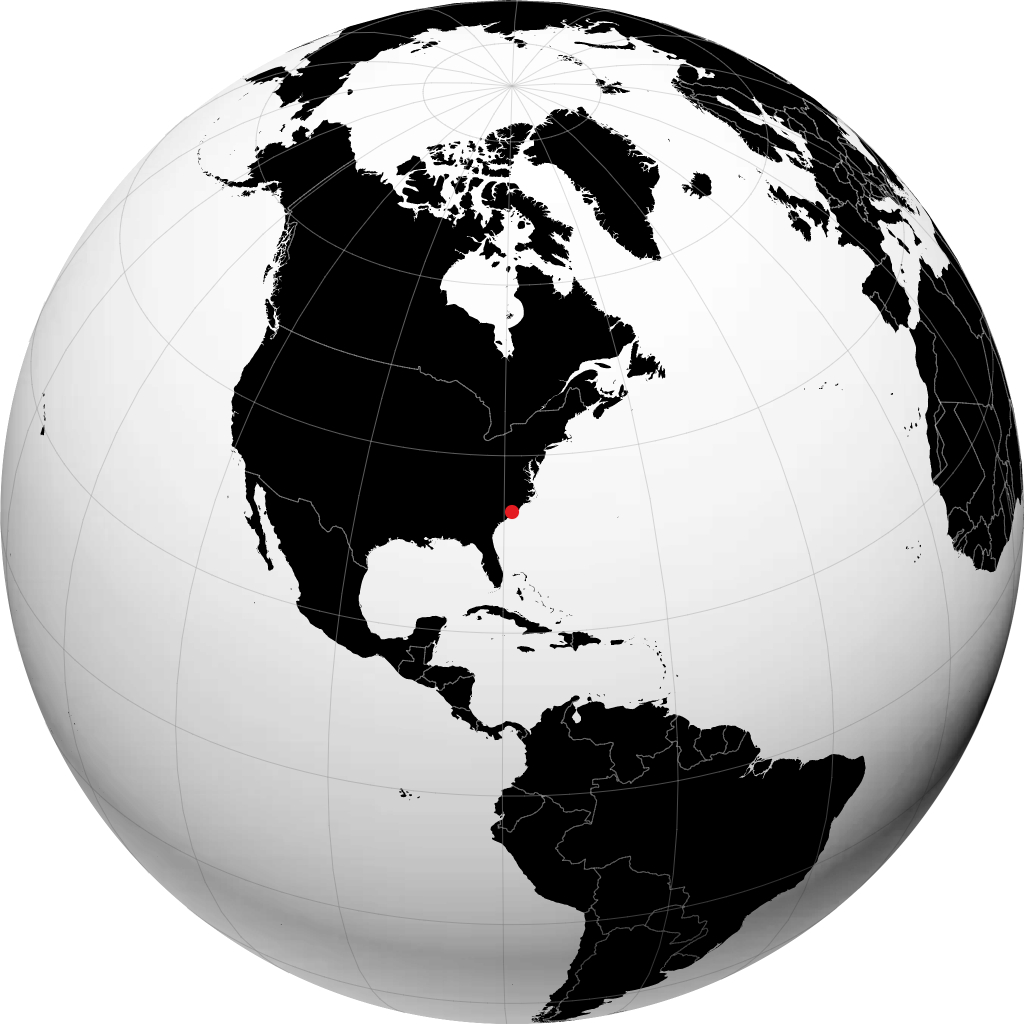 Myrtle Beach sul globo