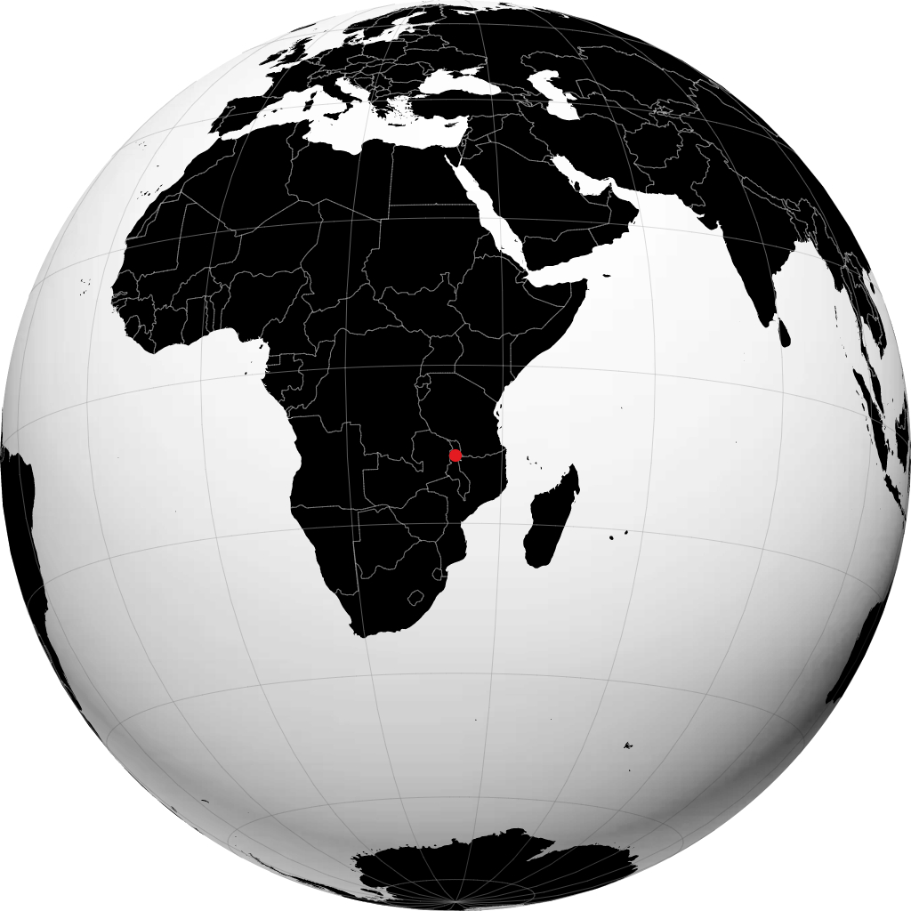 Mzuzu sul globo