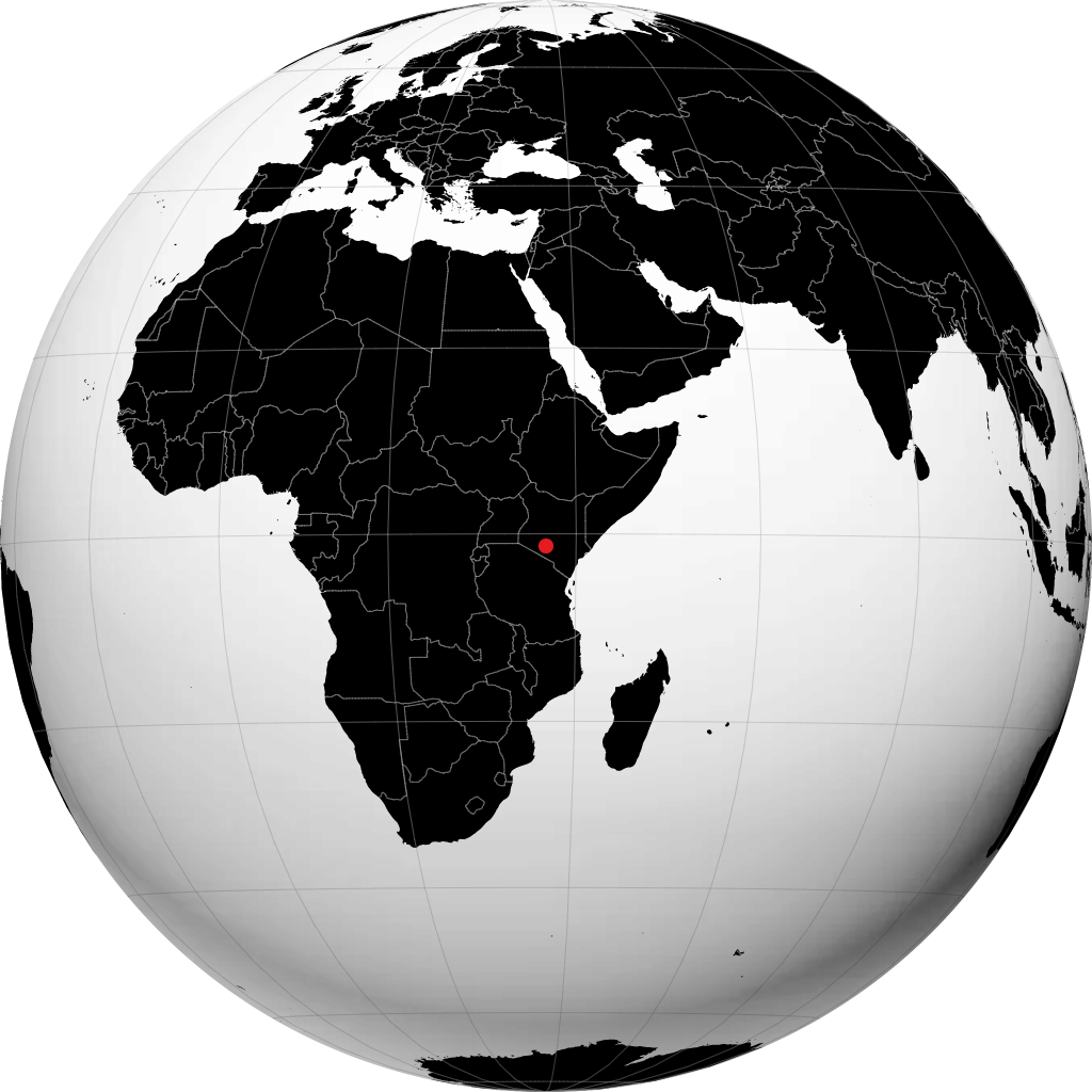 Nairobi sul globo
