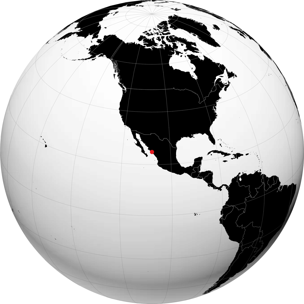 Navolato sul globo