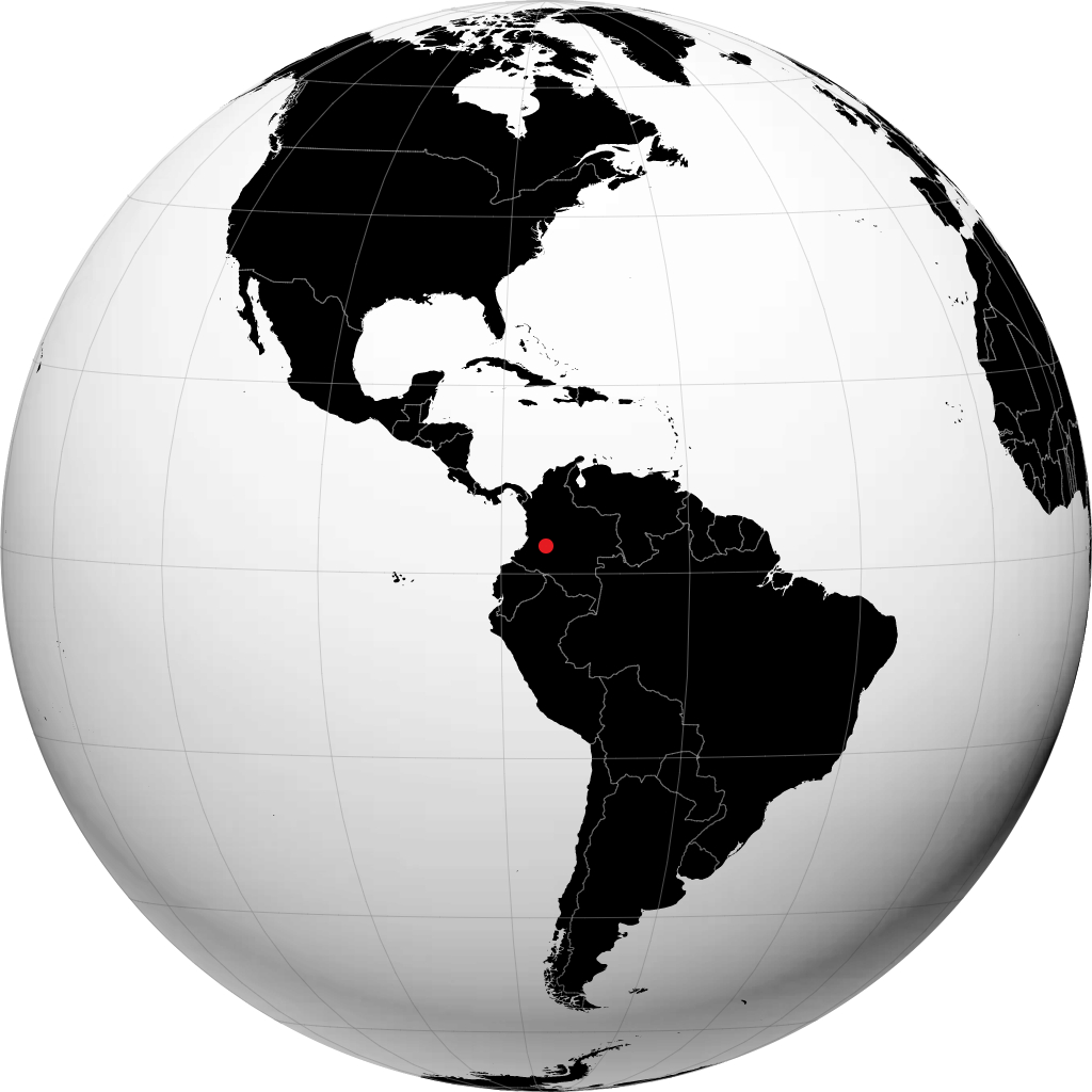 Neiva sul globo