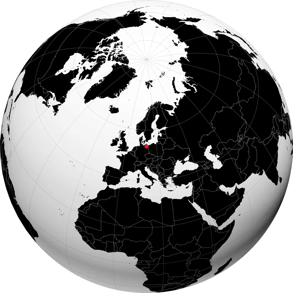 Neubrandenburg sul globo