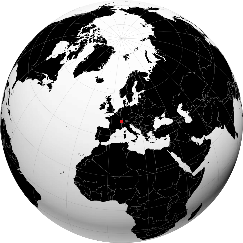 Neuchâtel sul globo