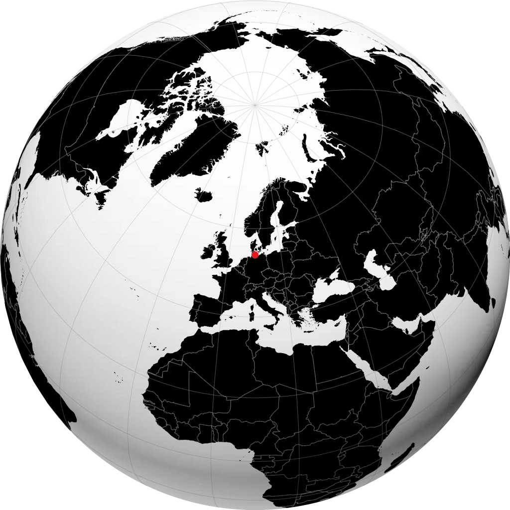 Neumünster sul globo