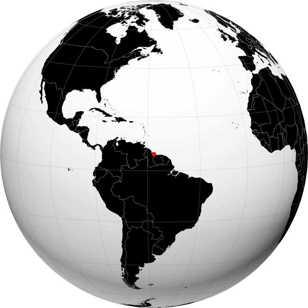 New Amsterdam sul globo