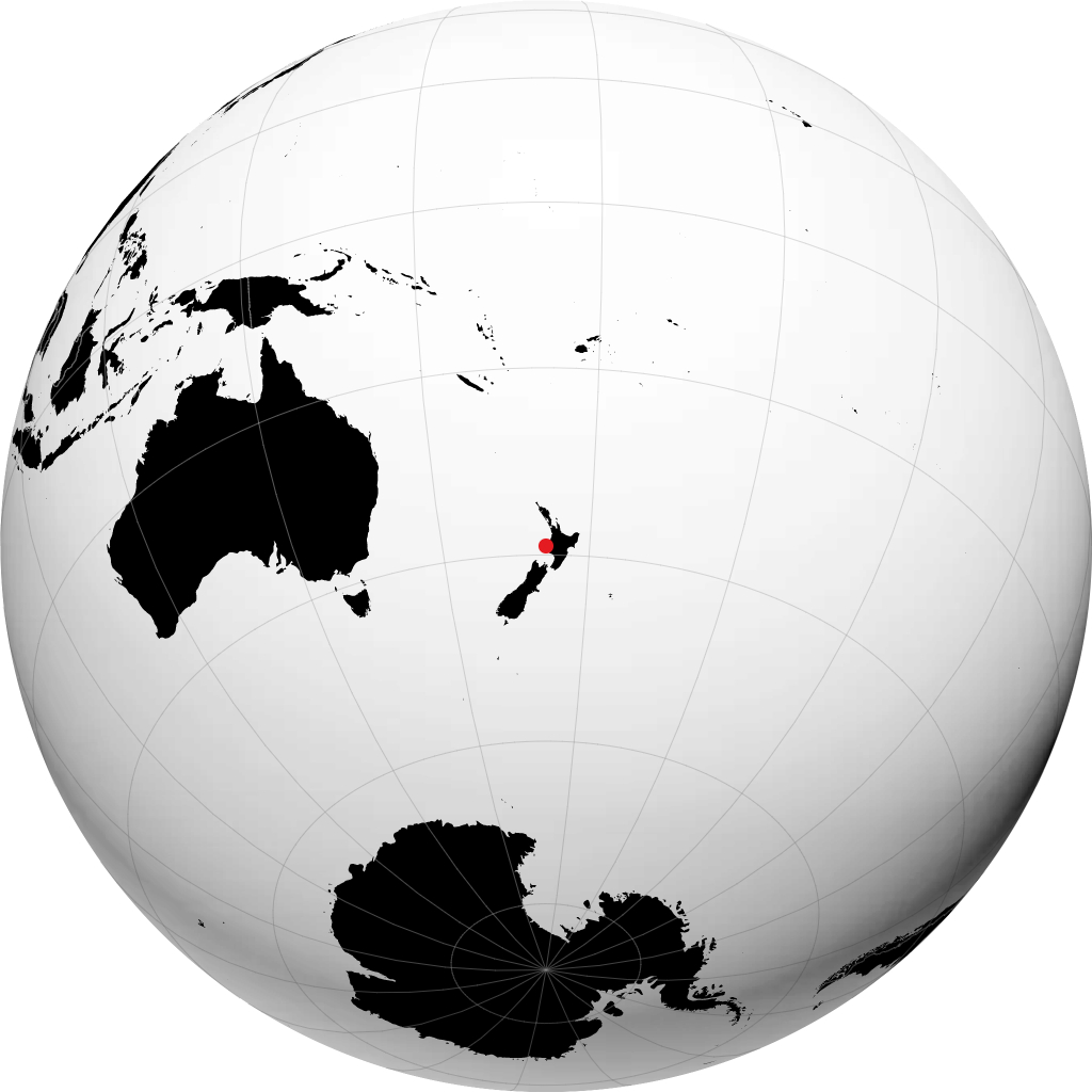 New Plymouth sul globo