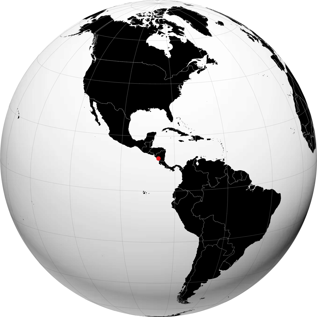 Granada sul globo
