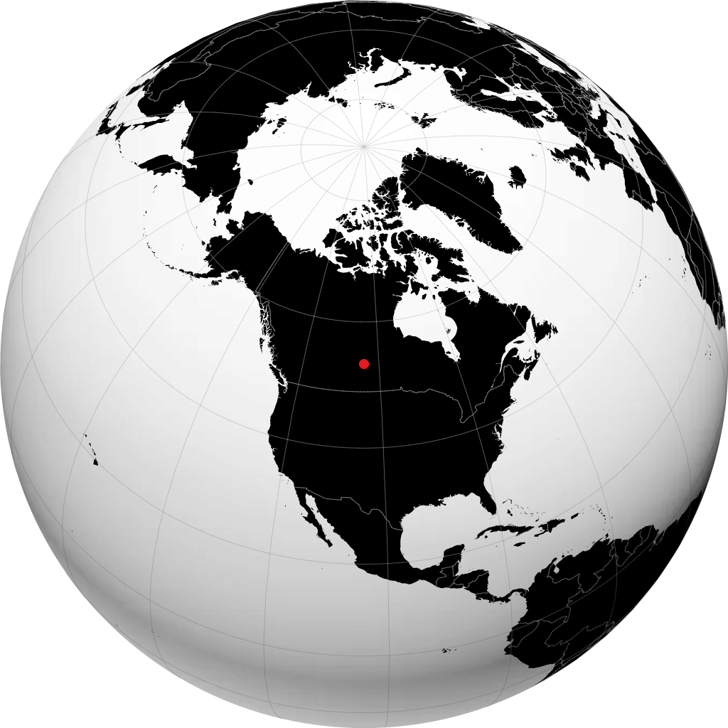 Nipawin sul globo