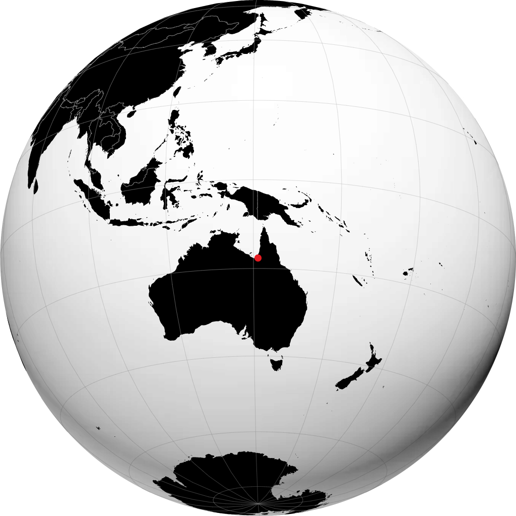 Normanton sul globo
