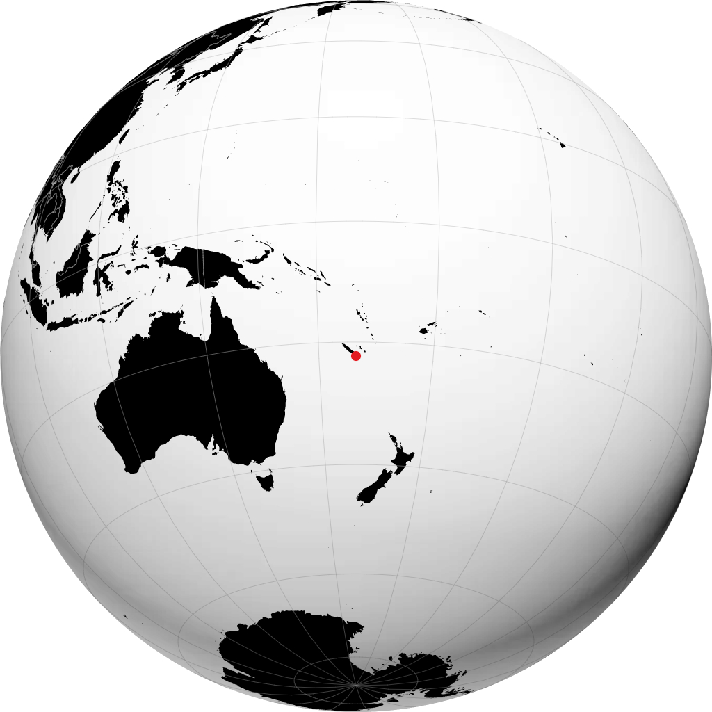 Nouméa sul globo