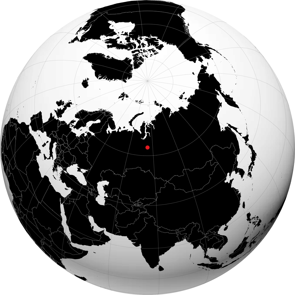Noyabrsk sul globo