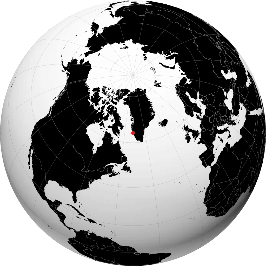 Nuuk sul globo
