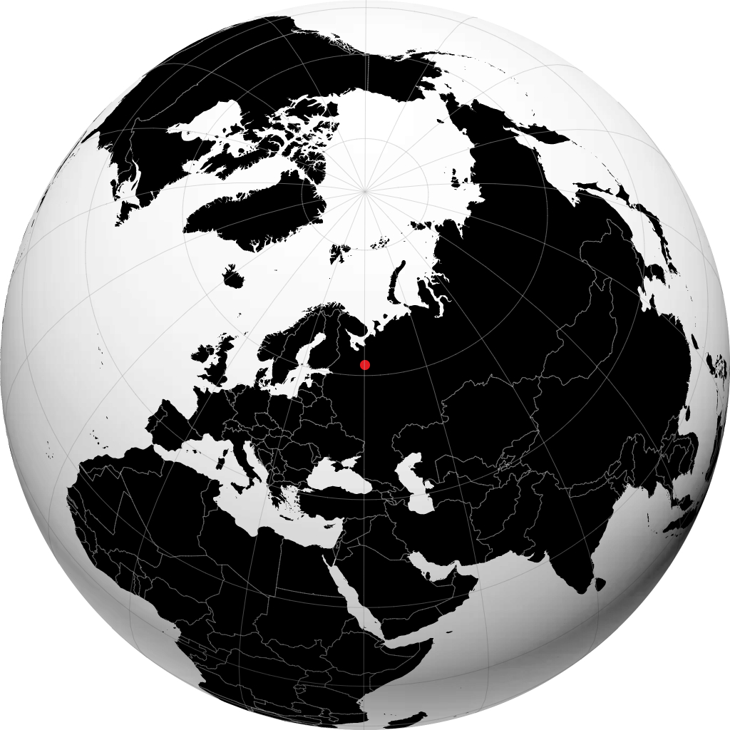 Nyandoma sul globo